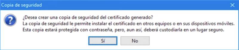 copia de seguridad certificado digital