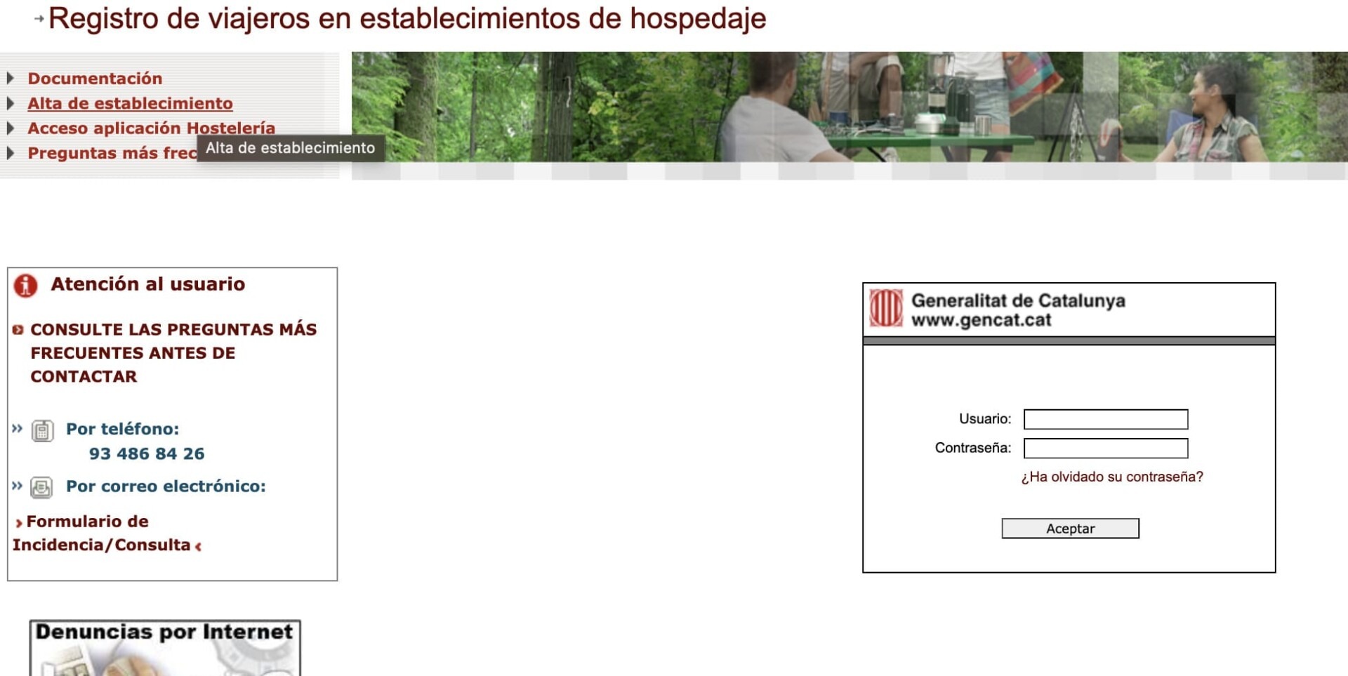 Registro de viajeros en Mossos d’Esquadra 4 Registro de viajeros mossos